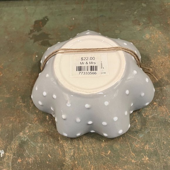 Mr. & Mrs. Wedding Candy Dish w/Spoon. NWT - Picture 5 of 5